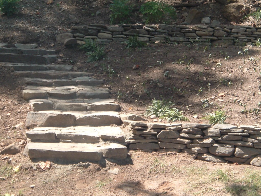 Exterior steps